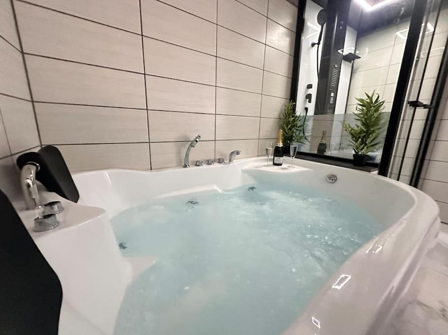 E Servagnat T3 Luxe Avec Sauna Jacuzzi Et Hammam Épernay Exterior foto
