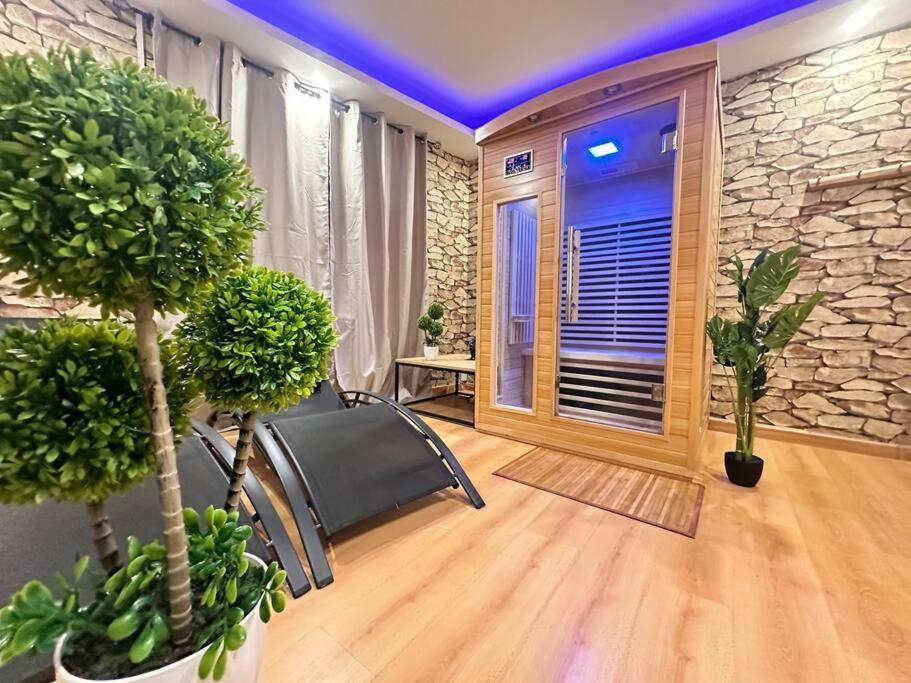 E Servagnat T3 Luxe Avec Sauna Jacuzzi Et Hammam Épernay Exterior foto